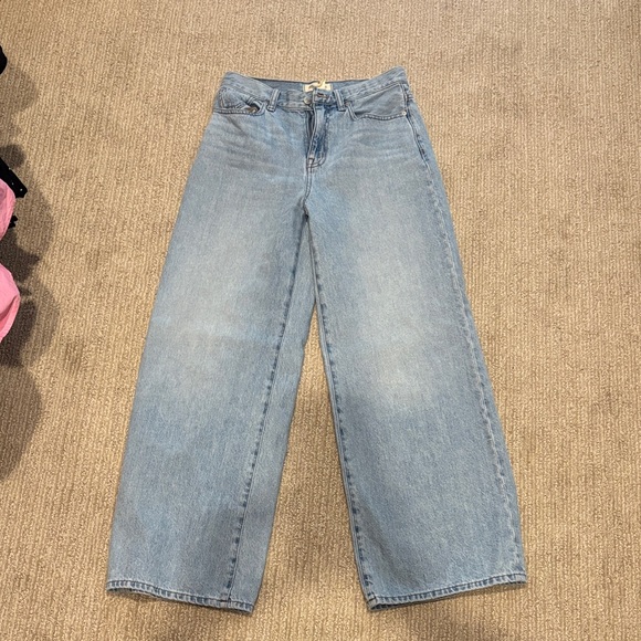 Madewell Denim - Madewell super wide leg jeans